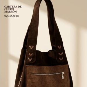 Cartera Marron