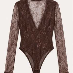 BODY ENCAJE CHOCOLATE